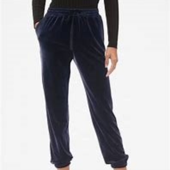 GAP Pants - NWT Gap velvet joggers in navy